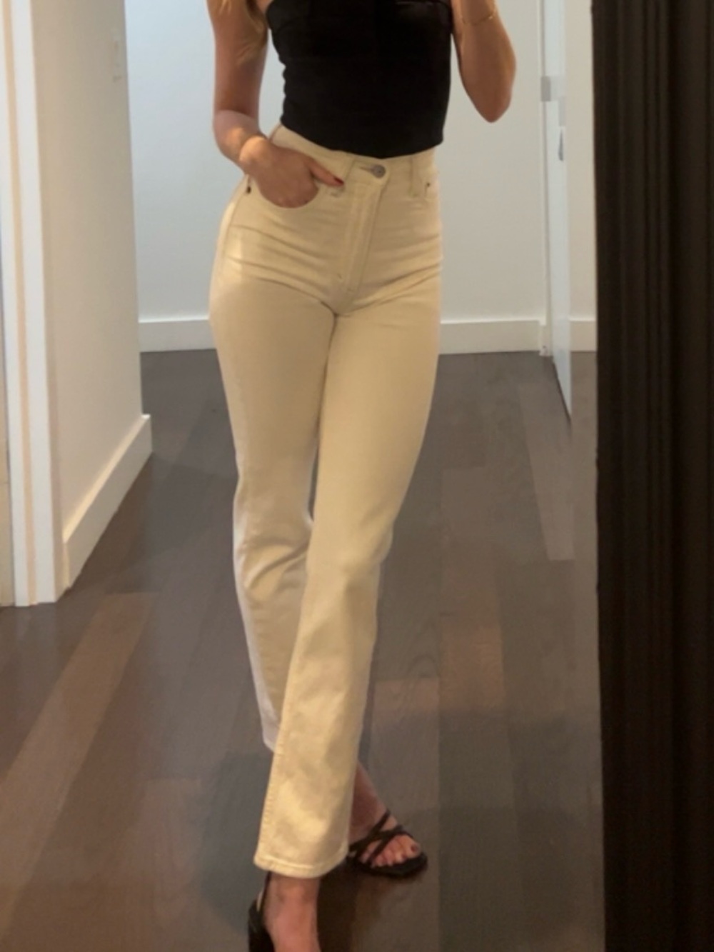 Abercrombie & Fitch White Jeans
